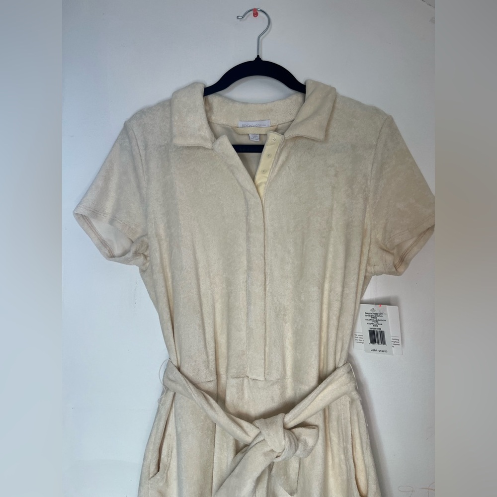 Beyond Yoga Tropez Romper NWT in Cream size Medium - Picture 2 of 12